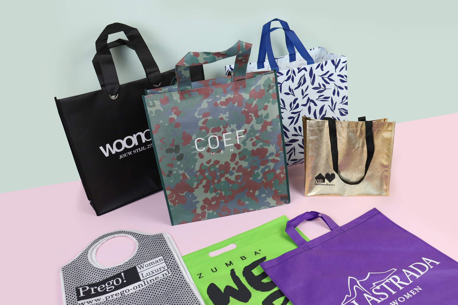 De eindeloze bedrukkingsmogelijkheden van non-woven shoppers