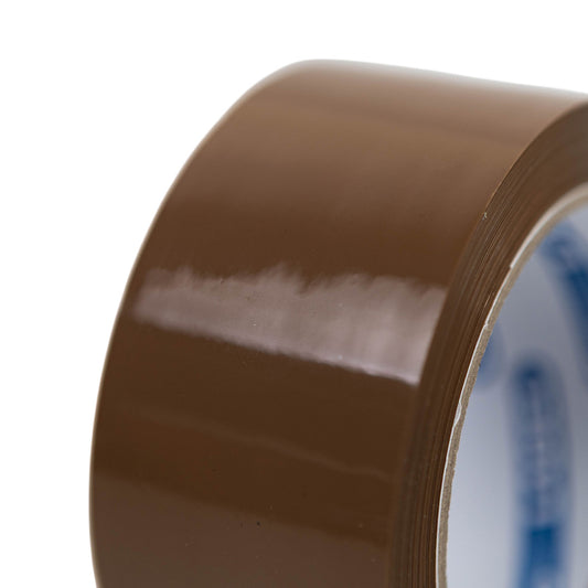 PP Acryl tape 48mmx66mtr Bruin