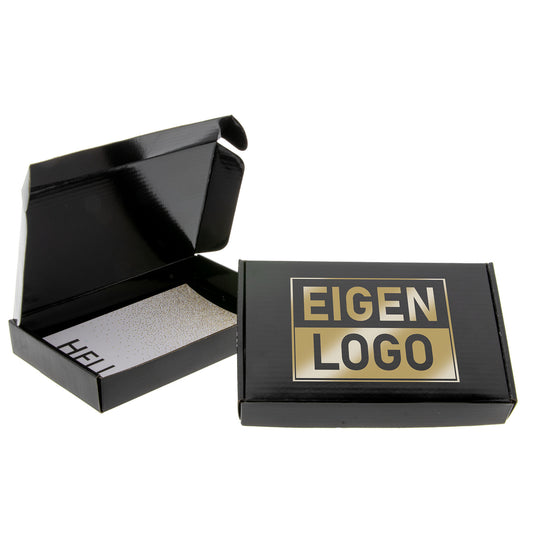 Brievenbusdozen bedrukken Zwart A6