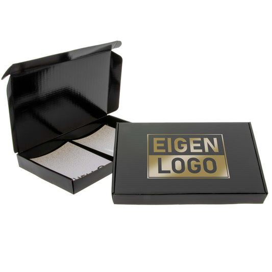 Brievenbusdozen bedrukken Zwart A5