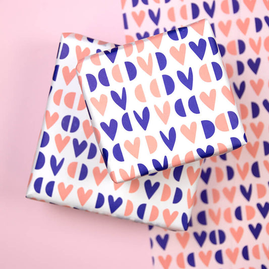 Vloeipapier 50x70cm Happy Hearts