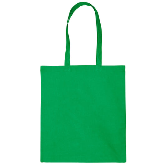 25x katoenen tas Gras Groen 38x42cm