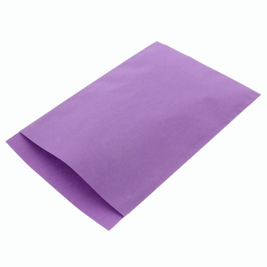 200 x Papieren Zakjes Paars 17x25cm