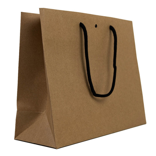 10x cadeautasjes Bruin A4