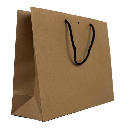 10x cadeautasjes Bruin A3