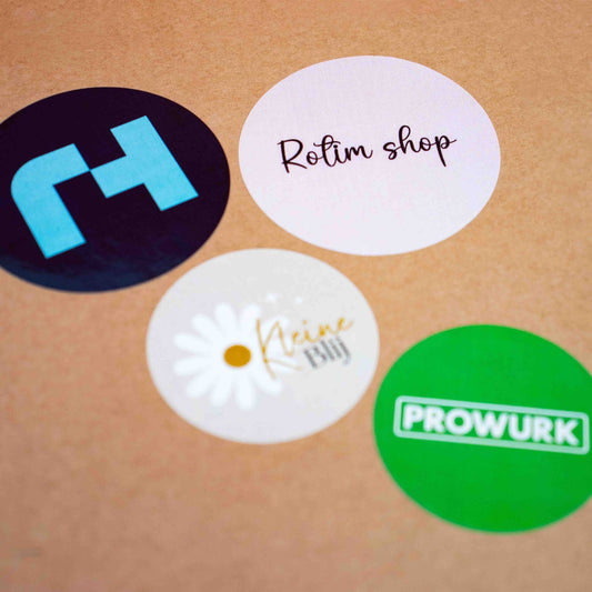 Stickers laten drukken - Rond - Full colour