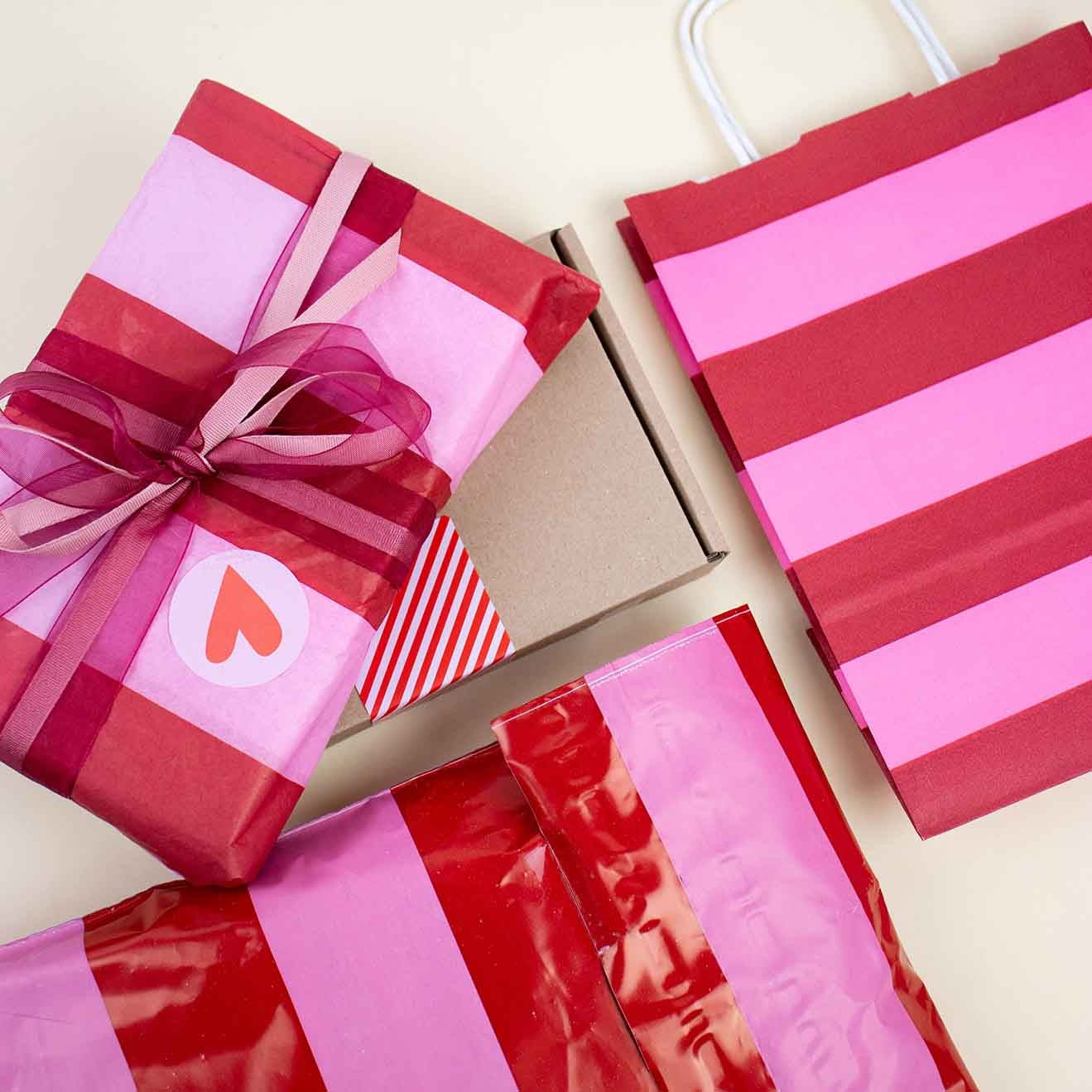 Stripes Pink collectie: complete verpakkingslijn voor een herkenbare uitstraling