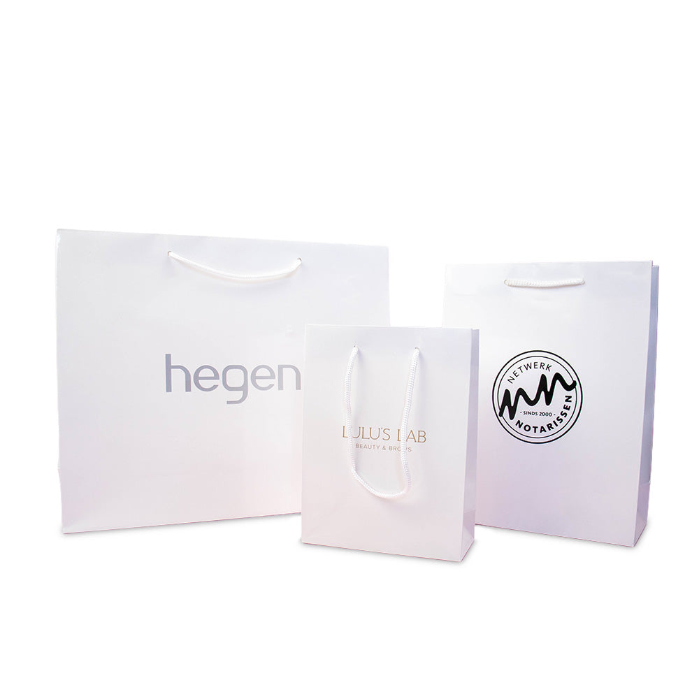 Cadeautasje bedrukken Wit A5