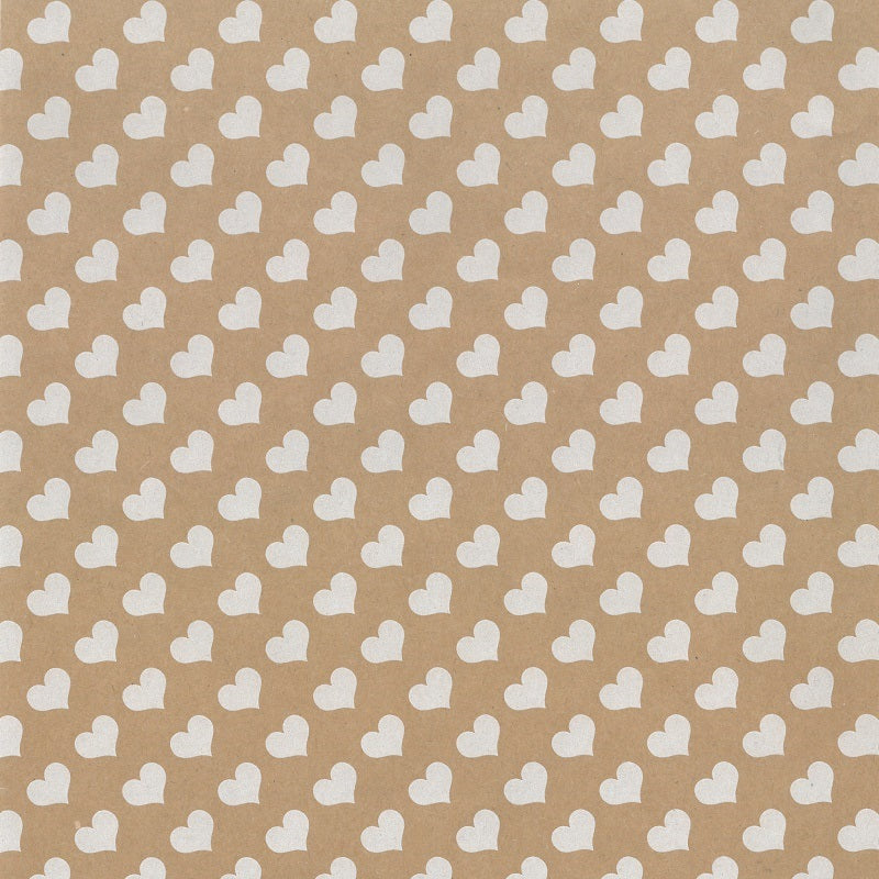 Inpakpapier Heart Confetti 30cm x 200mtr