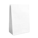 250x Blokbodemzak wit kraft 22x11x32cm