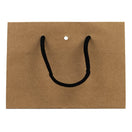 10x cadeautasjes Bruin A5