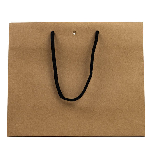 10x cadeautasjes Bruin A4