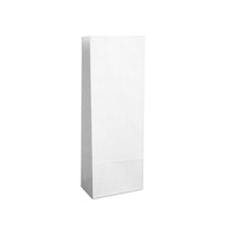 250x Blokbodemzak wit kraft 10x6x27cm