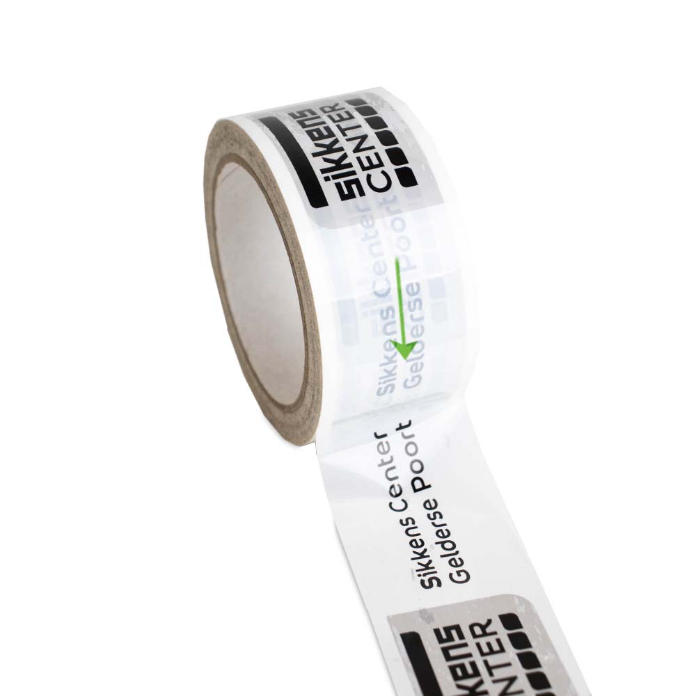 PVC tape 3  kleuren bedrukt