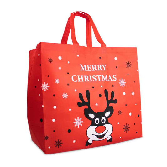 10x Kerstshopper Rudolph