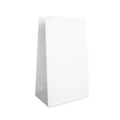 250x Blokbodemzak wit kraft 18x11x30cm