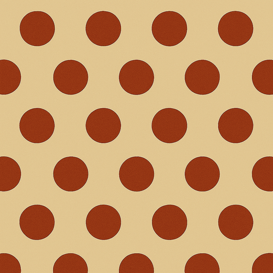 Inpakpapier Rusty Dots 50cm x 200mtr