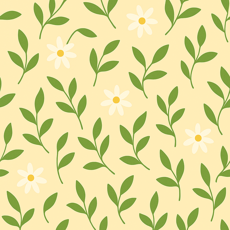 Inpakpapier Daisy Calm 30cm x 200mtr