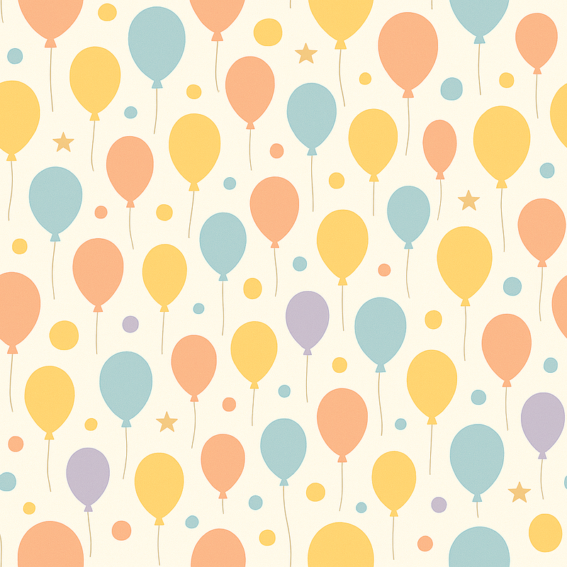 Inpakpapier Balloon Joy 30cm x 200mtr