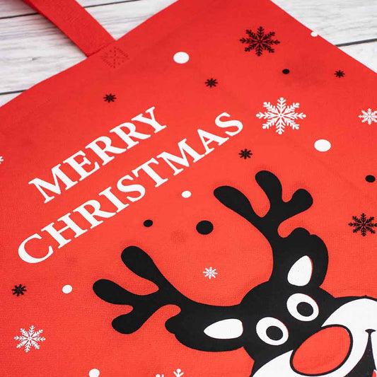 10x Kerstshopper Rudolph