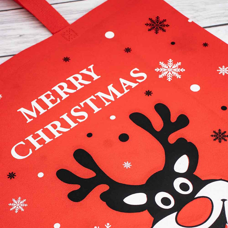 10x Kerstshopper Rudolph