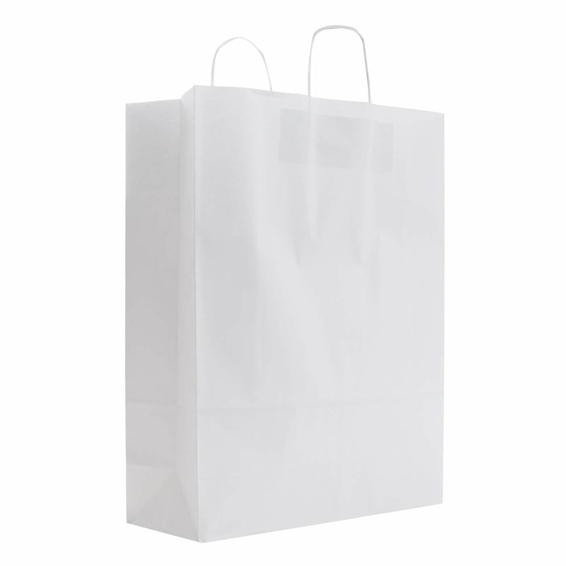 50x papieren tassen wit in diverse formaten