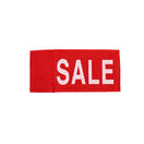 50x Kledinglabel 3x6cm - SALE rood