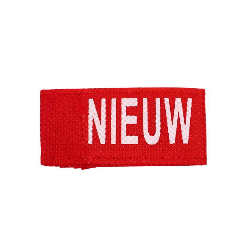 50x Kledinglabel 3x6cm - NIEUW rood