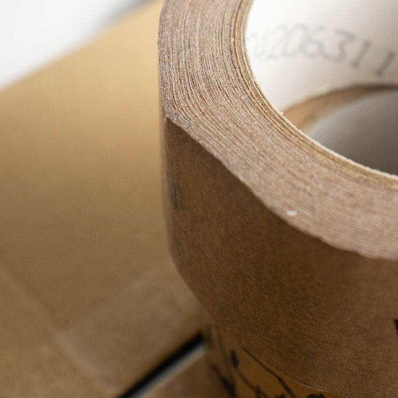 Kraft tape 2 kleuren bedrukt