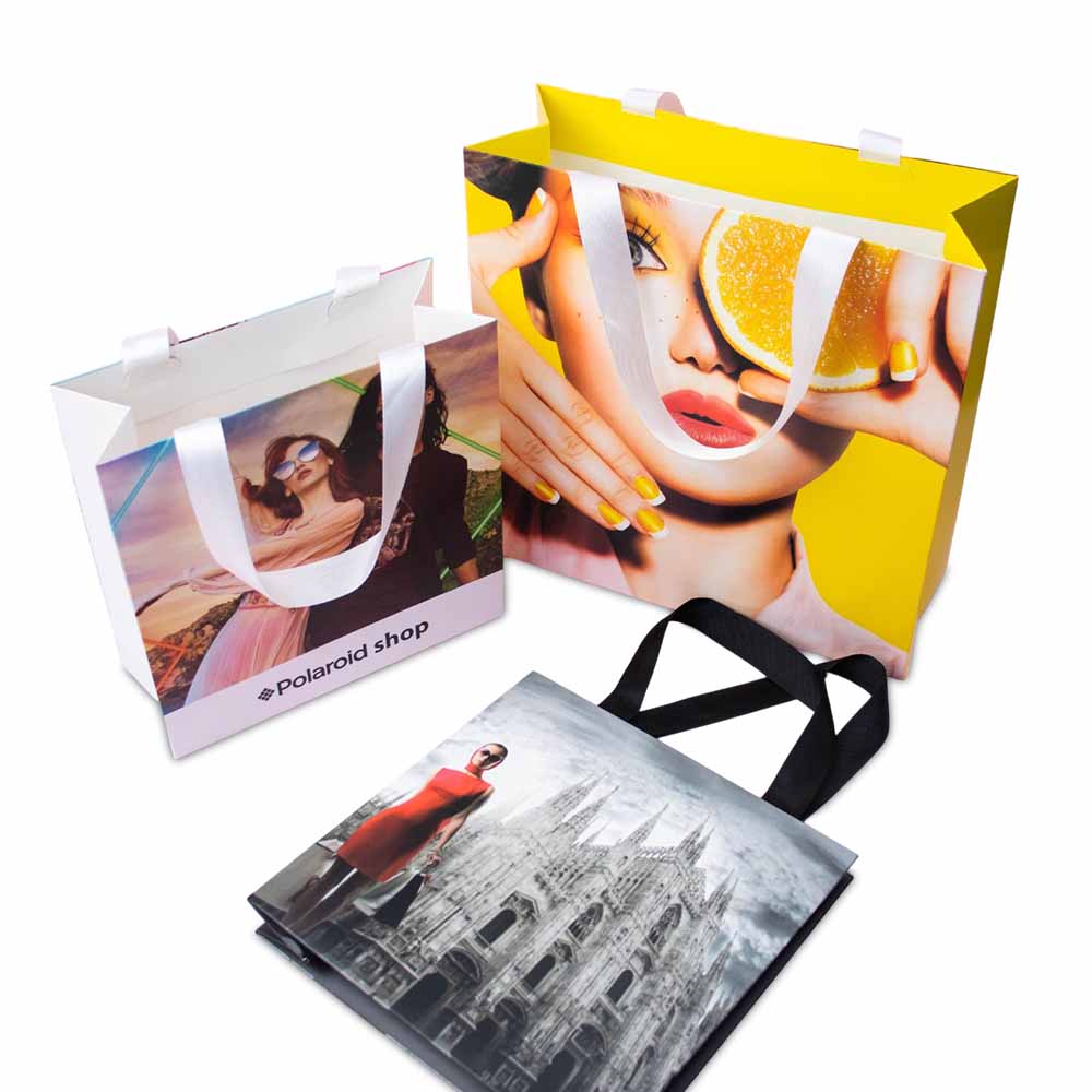 Luxe papieren tas bedrukken 31x12x31cm