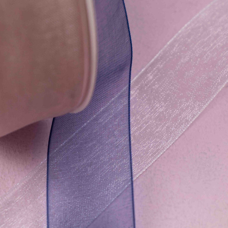 Organza lint Nude 25mm x 50m