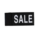 50x Kledinglabel 3x6cm - SALE zwart