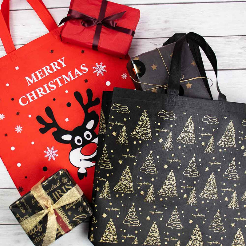 10x Kerstshopper Rudolph