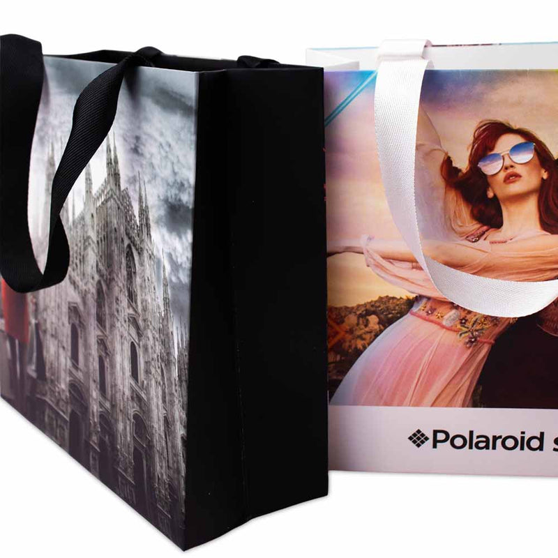 Luxe papieren tas bedrukken 24x10x24cm