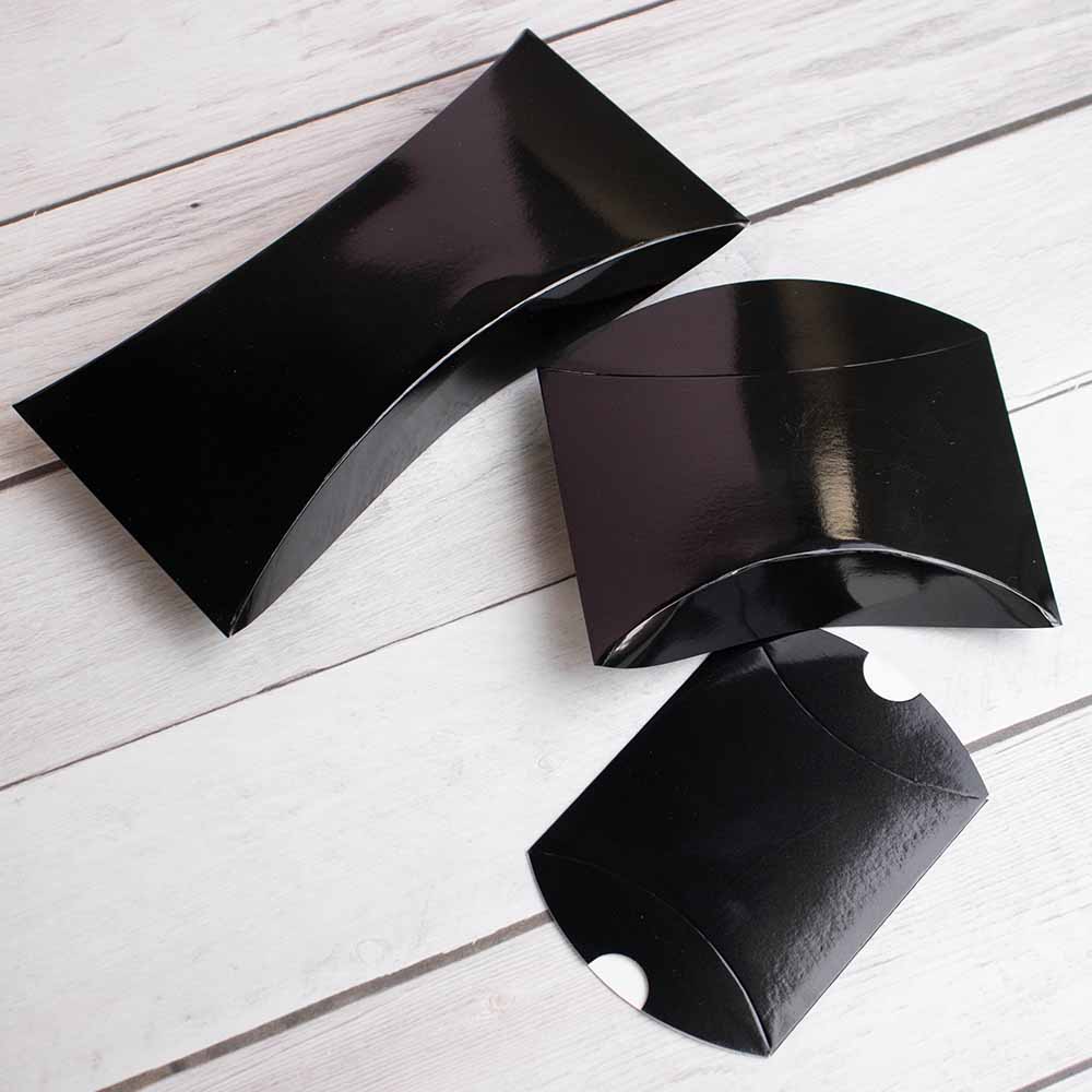 Gondeldoos bedrukken Zwart 110x155x40mm
