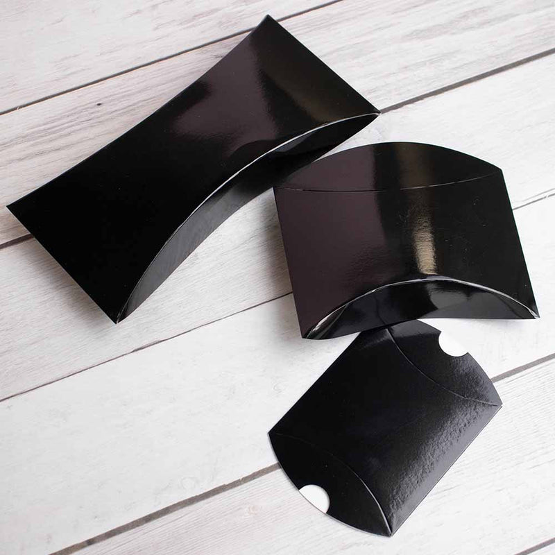 Gondeldoos bedrukken Zwart 110x155x40mm