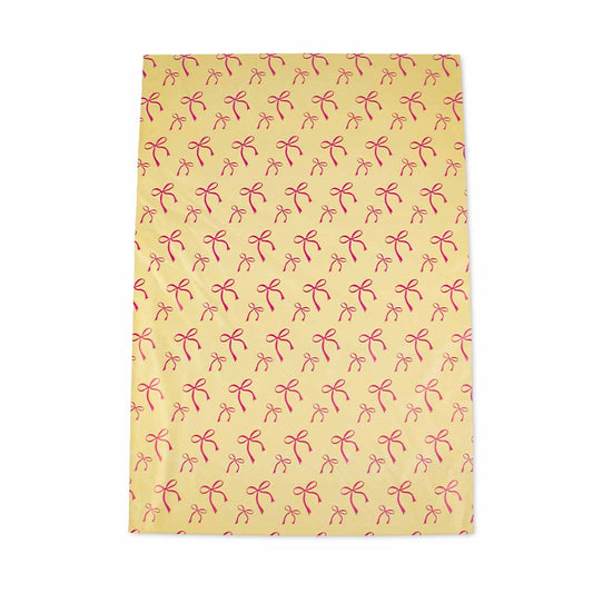100x verzendzakken Bows Yellow Medium