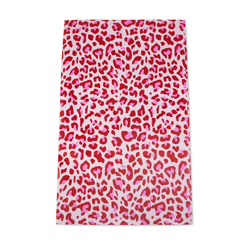 100x verzendzakken Leopard Pink Small