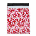 100x verzendzakken Leopard Pink Medium
