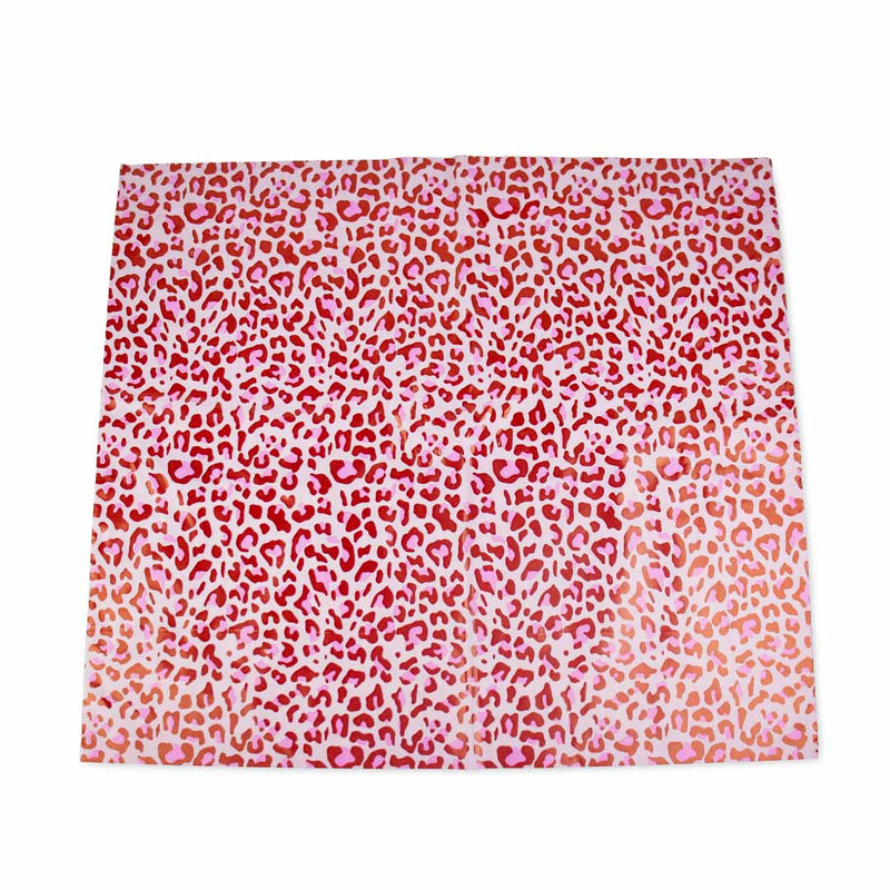 100x verzendzakken Leopard Pink XL