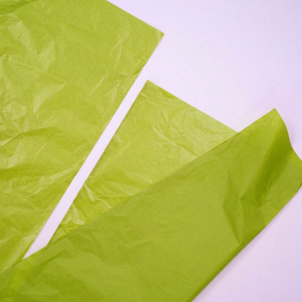 Vloeipapier gekleurd 50x70cm lime groen