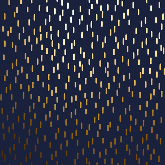 Inpakpapier Midnight Drizzle 50cm x 100mtr