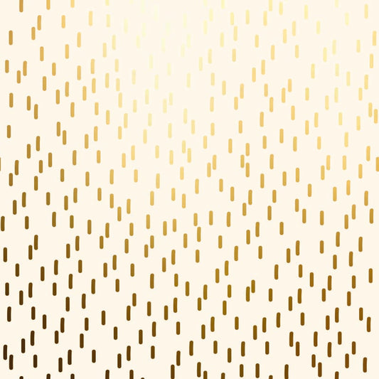 Inpakpapier Golden Drizzle 50cm x 200mtr