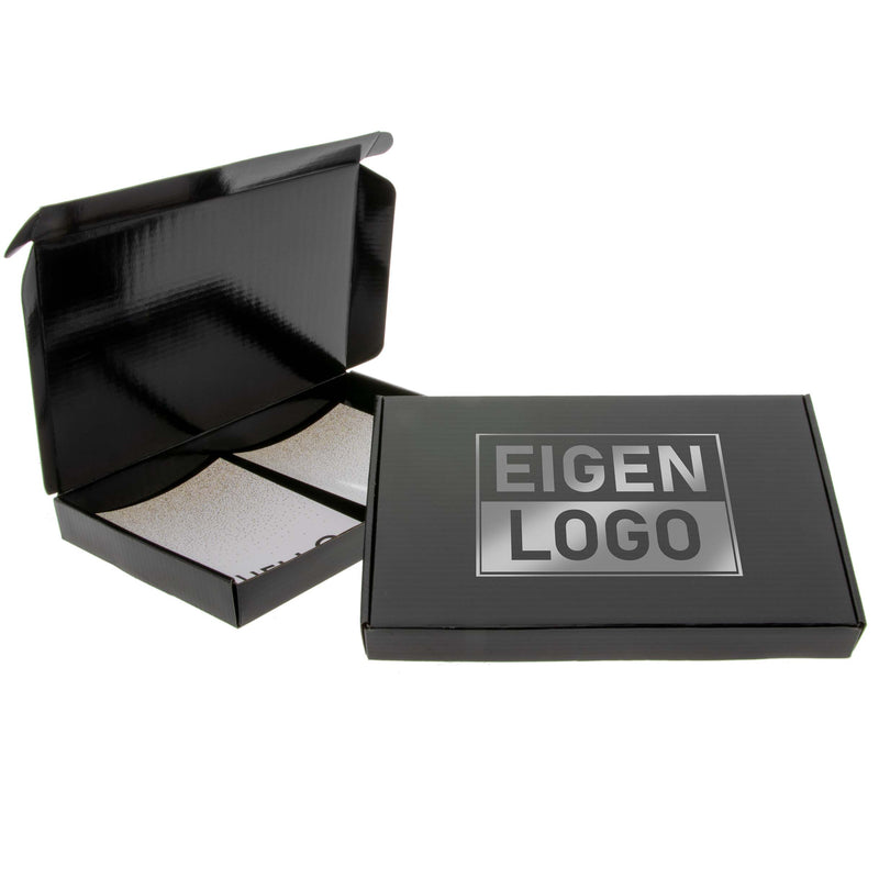 Brievenbusdozen bedrukken Zwart A5