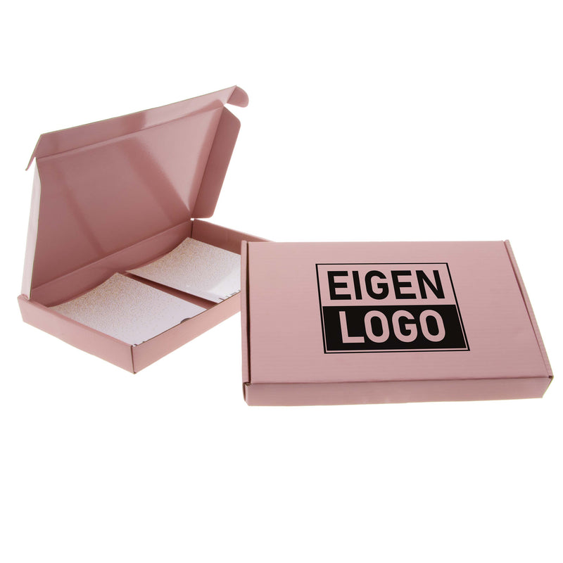 Brievenbusdozen bedrukken Roze A5