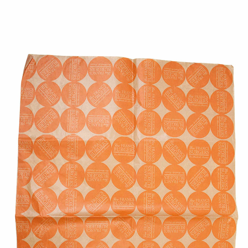 Vetvrij papier bruin bedrukken 21x31cm 1 kleur