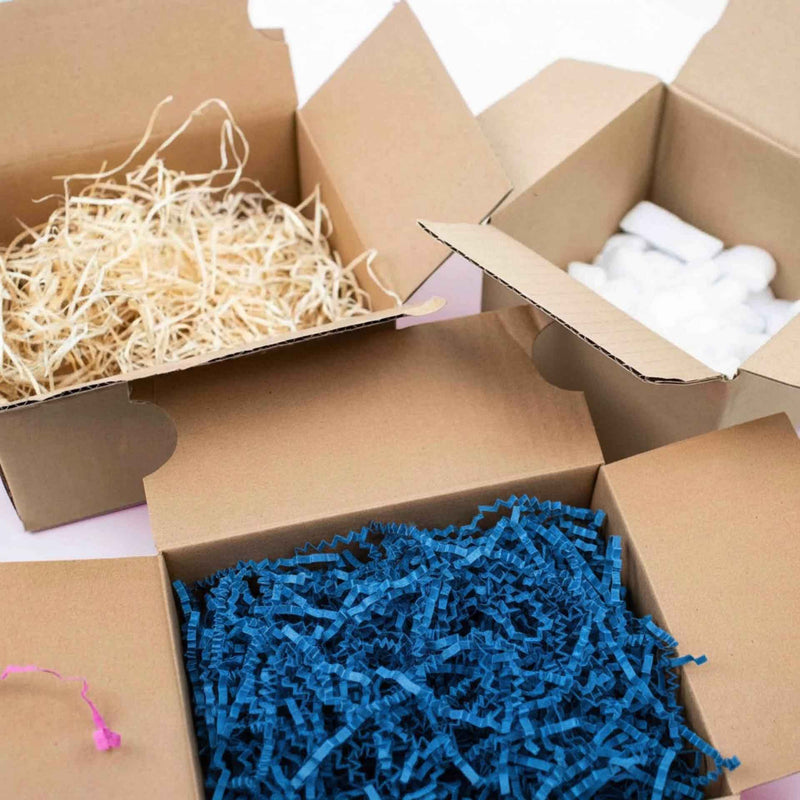 Opvulmateriaal zigzag Blauw 2kg