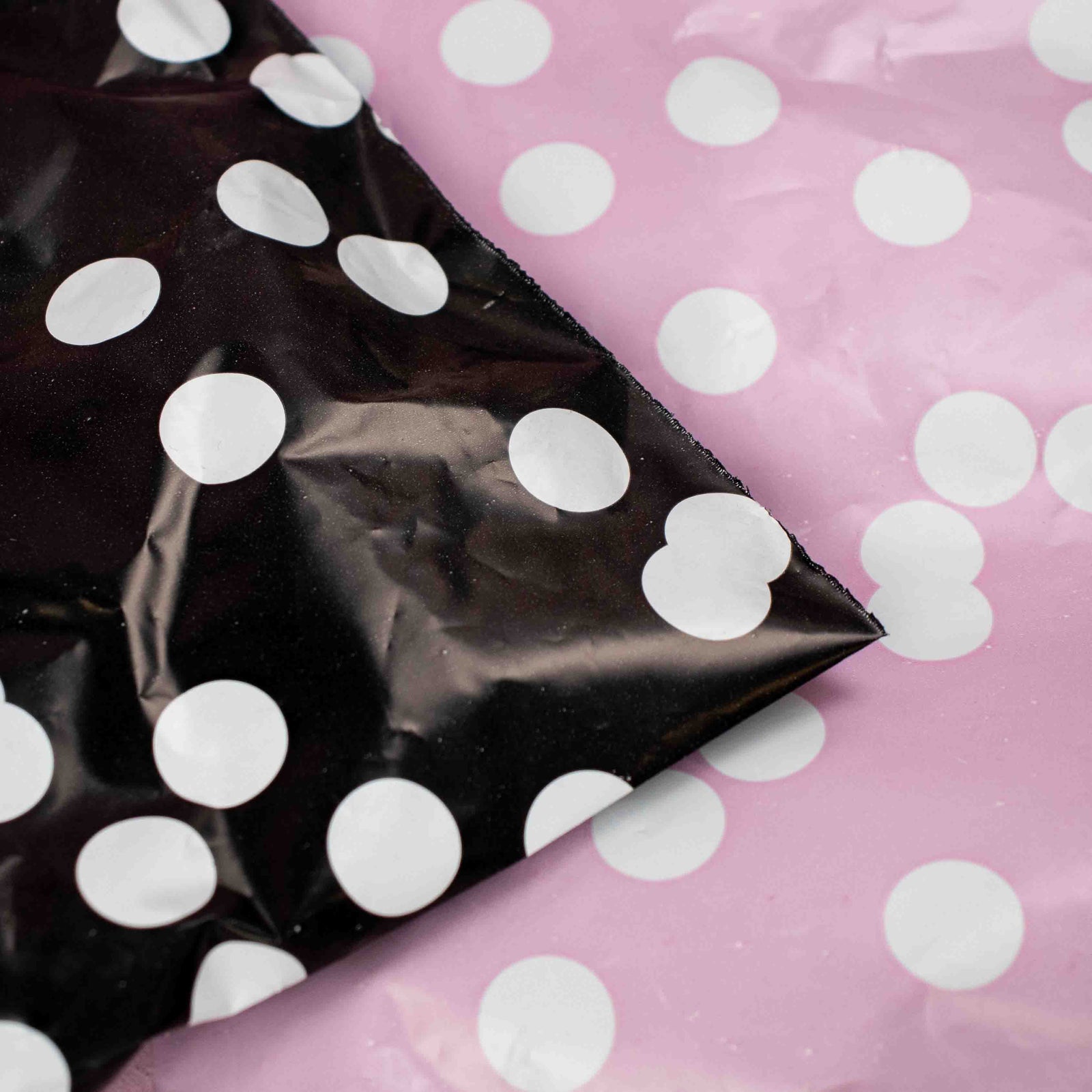 100x verzendzakken Dots Roze Small