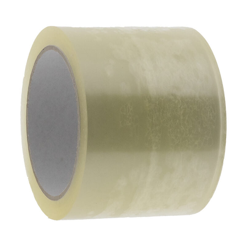 PP Acryl tape 75mmx66mtr Transparant