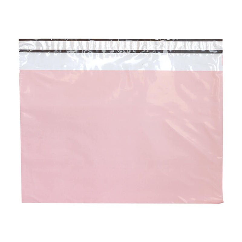 100x verzendzakken Roze XL Liggend